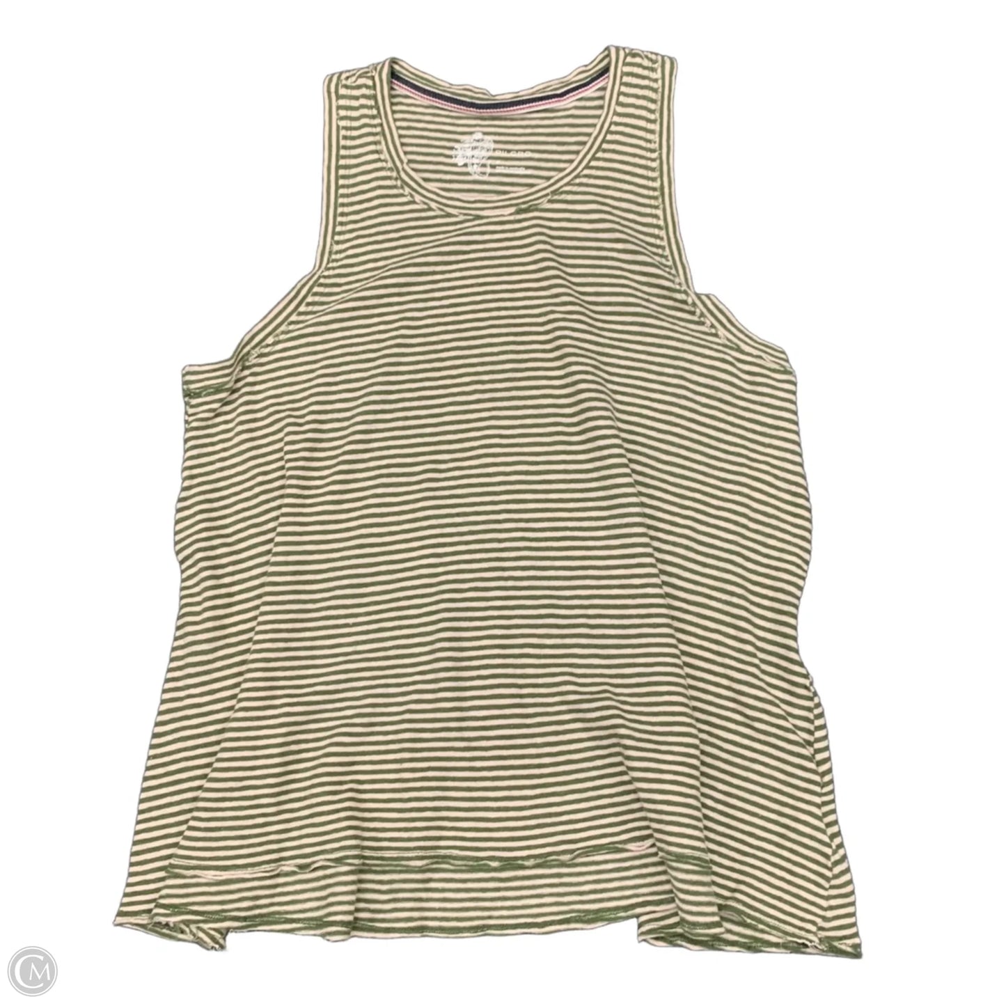 Top Sleeveless By Pilcro In Striped Pattern, Size: M