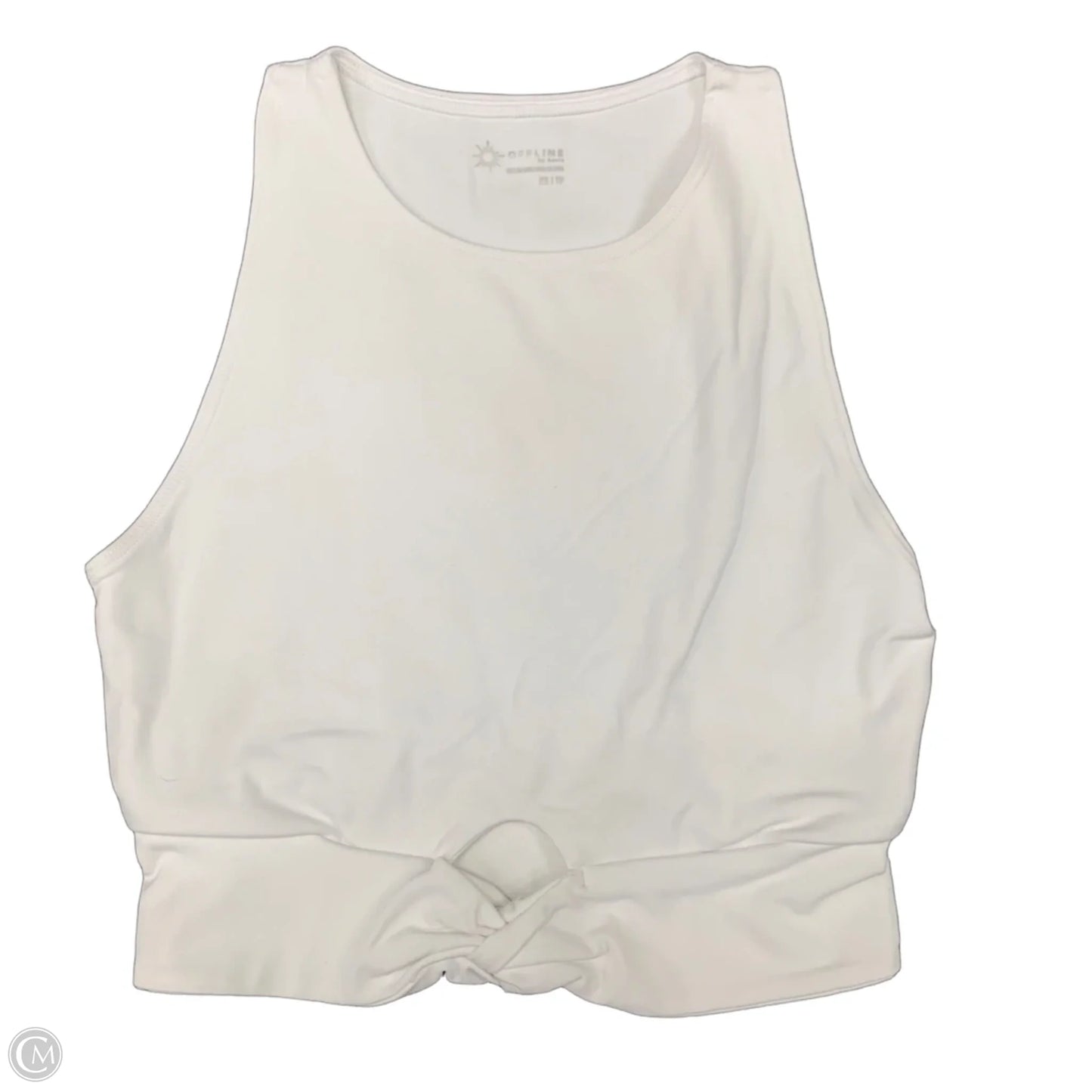 Athletic Tank Top By Offline In White, Size: Xs