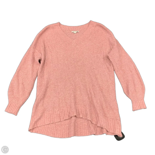 Sweater By American Eagle In Pink, Size: S