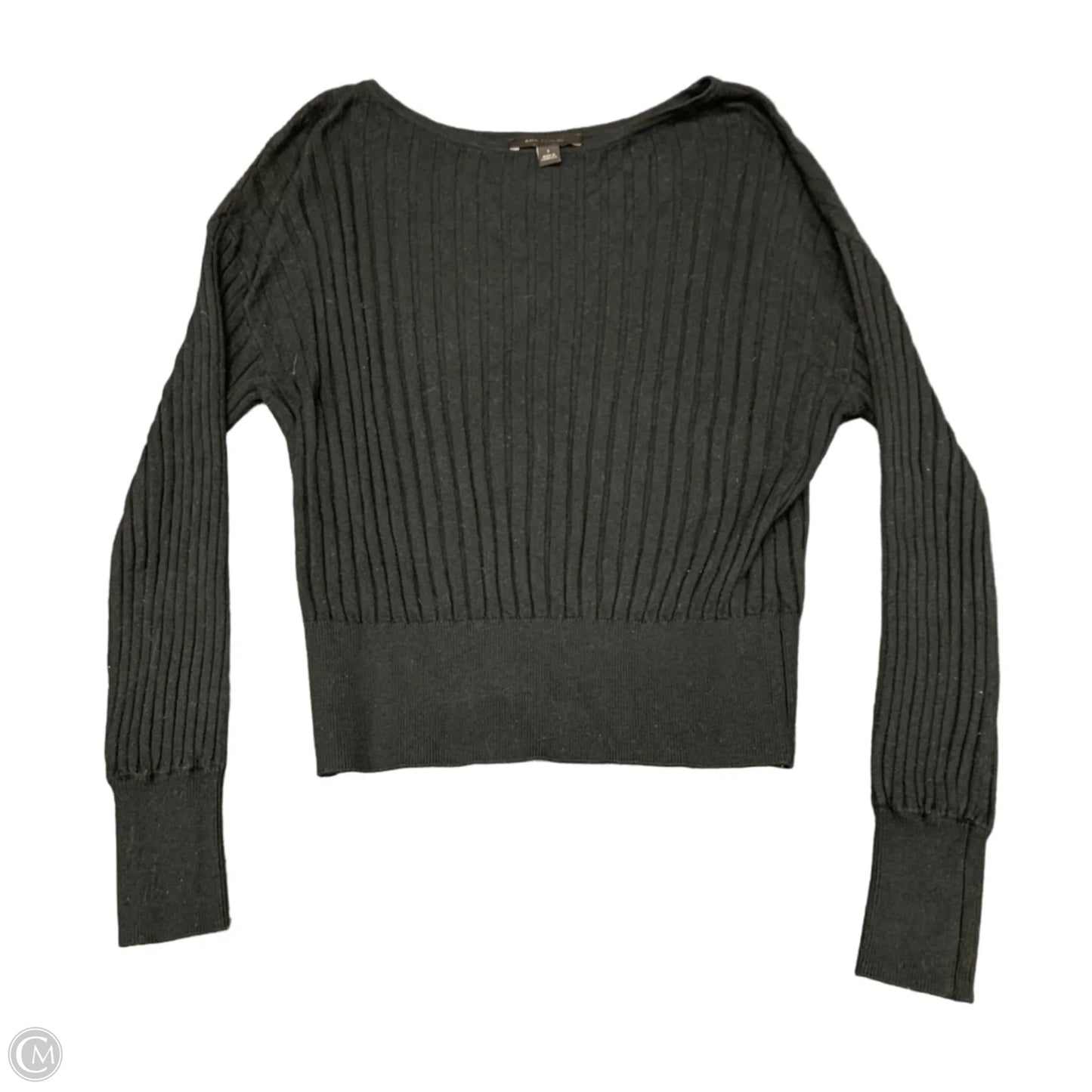 Top Long Sleeve By Ann Taylor In Black, Size: S