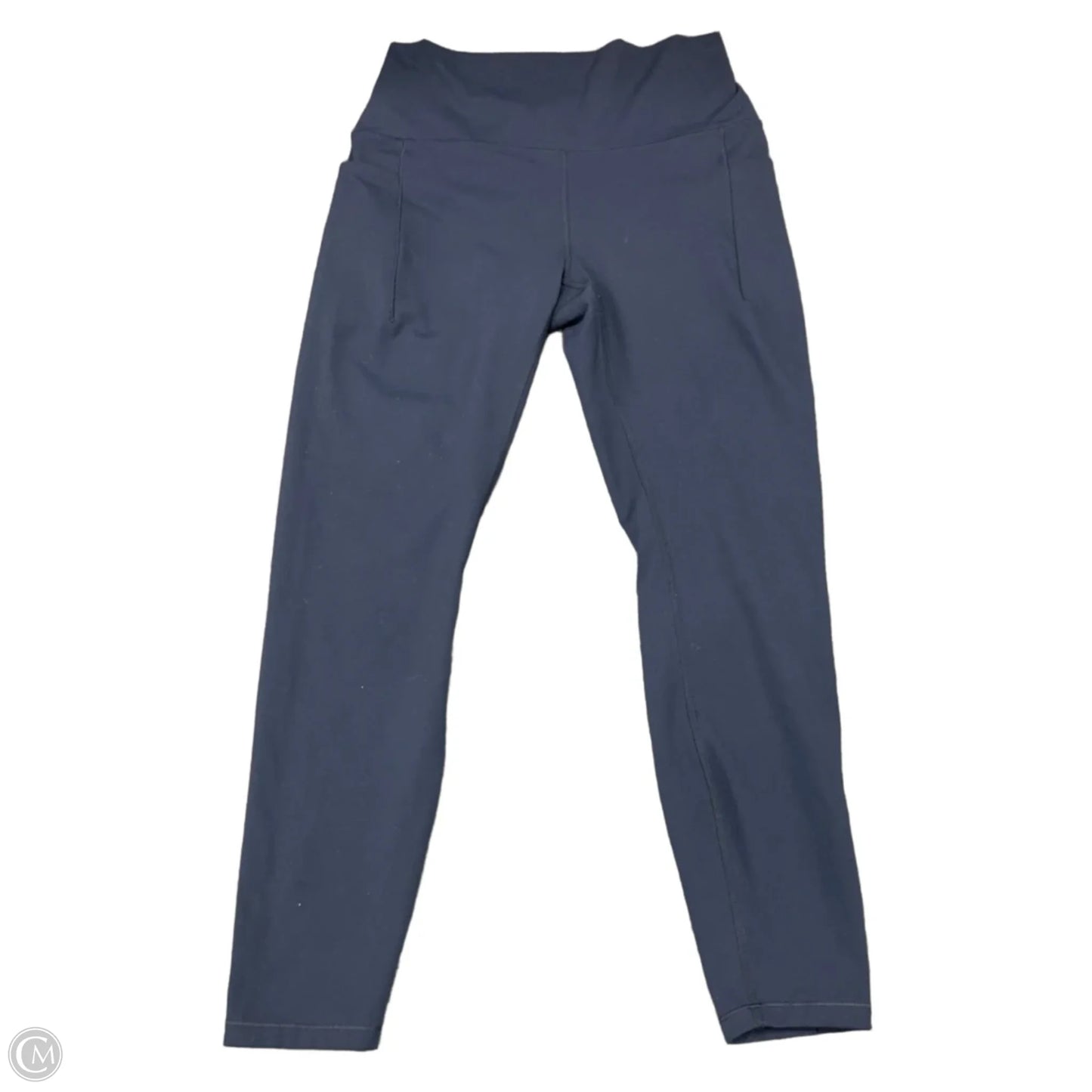 Athletic Leggings By Spyder In Navy, Size: M