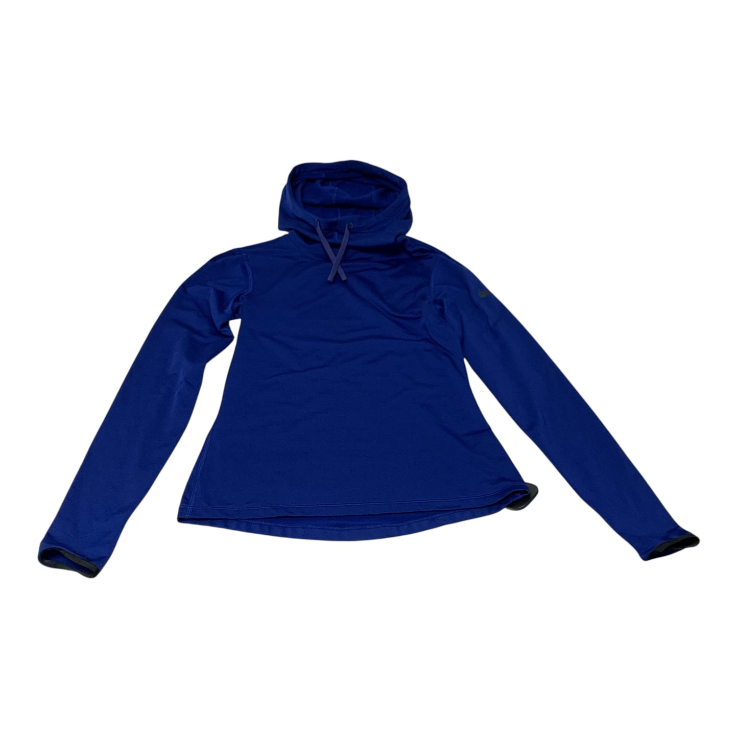 Athletic Sweatshirt Hoodie By Nike Apparel In Blue, Size: S