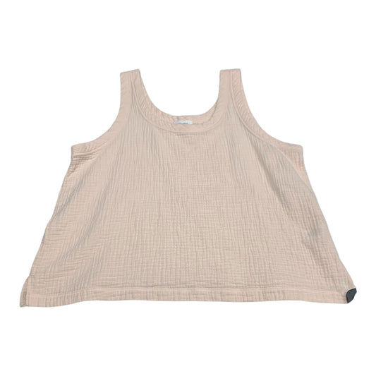 Top Sleeveless By Clothes Mentor In Peach, Size: Xl