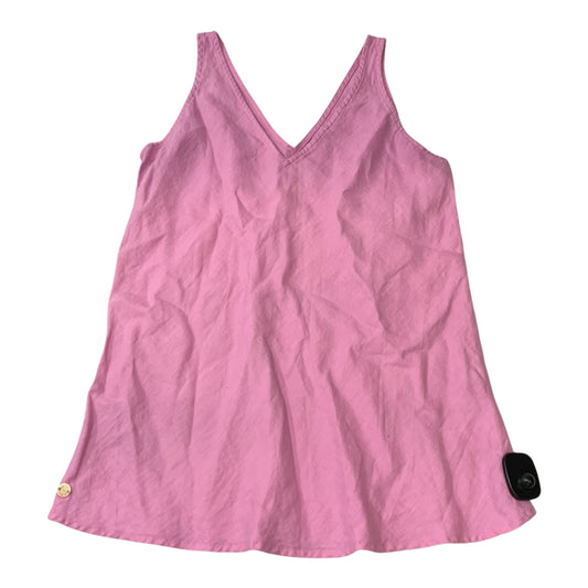 Top Sleeveless Designer By Lilly Pulitzer In Pink, Size: Xs