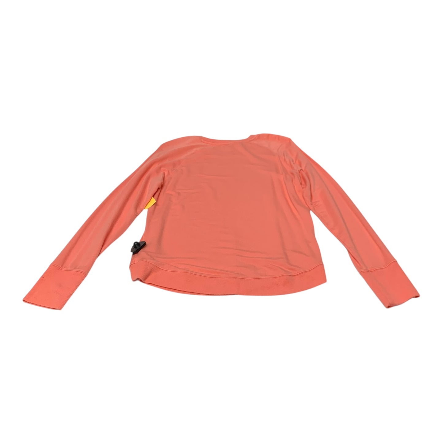 Athletic Top Long Sleeve Crewneck By Athleta In Orange, Size: S