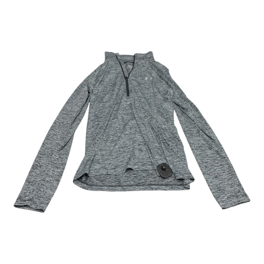 Athletic Jacket By Under Armour In Grey, Size: M