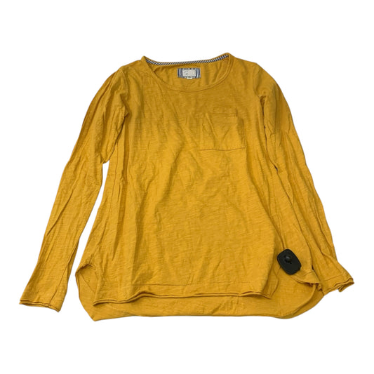 Tunic Long Sleeve By Anthropologie In Yellow, Size: S