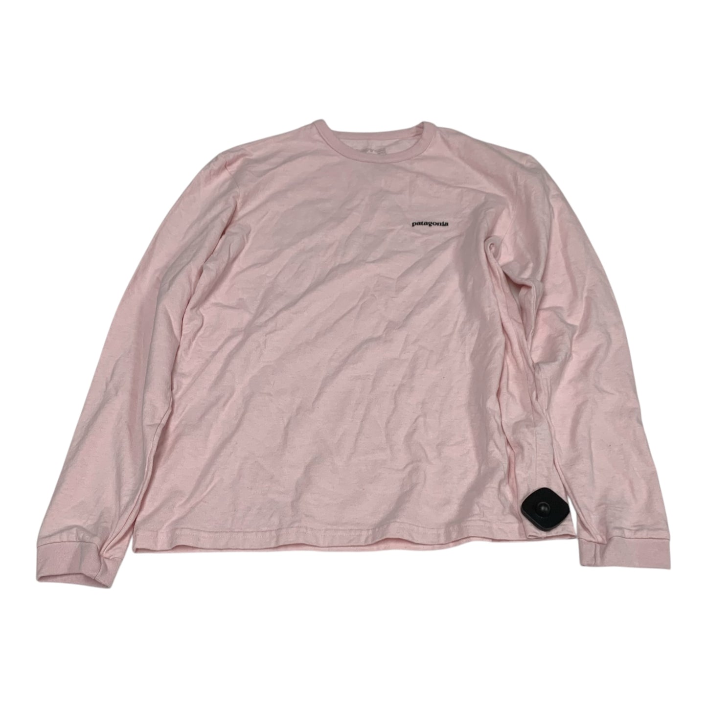 Top Long Sleeve By Patagonia In Pink, Size: M