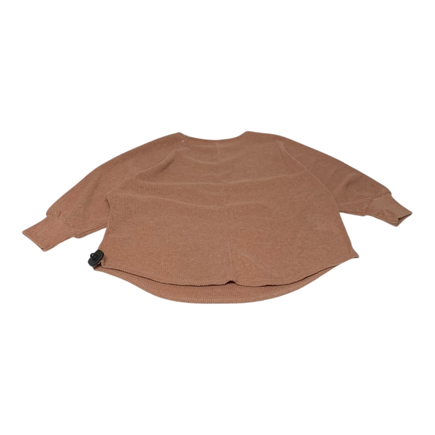 Top Long Sleeve By Fred David In Orange, Size: L