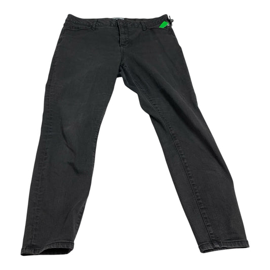 Jeans Straight By Ava & Viv In Black, Size: 14