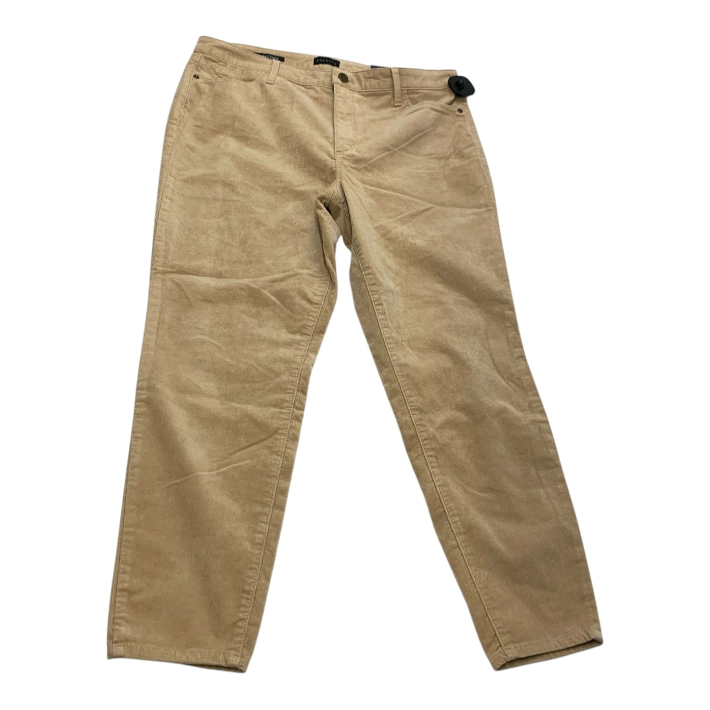 Pants Corduroy By Talbots In Tan, Size: 14p