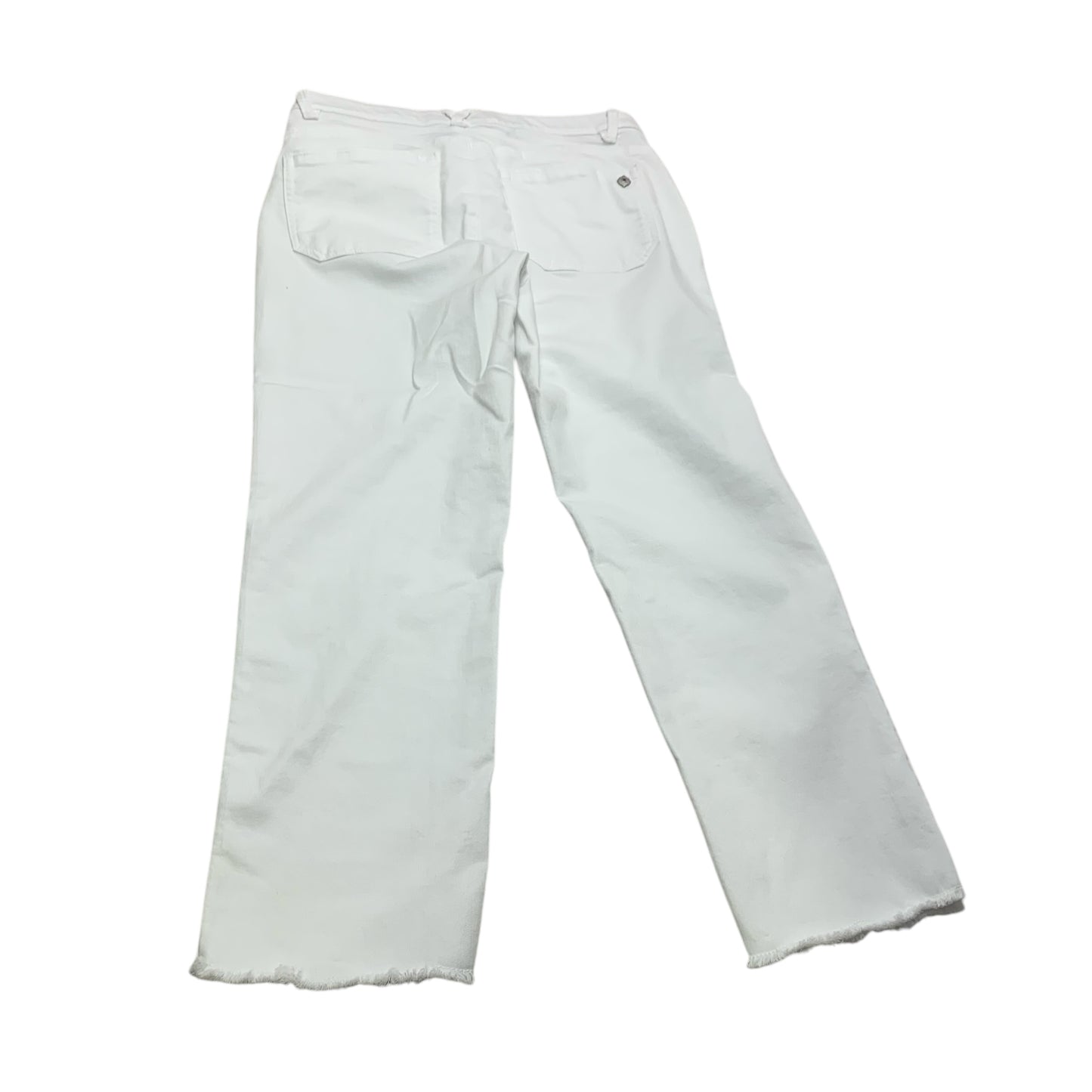 Jeans Straight By Democracy In White, Size: 8