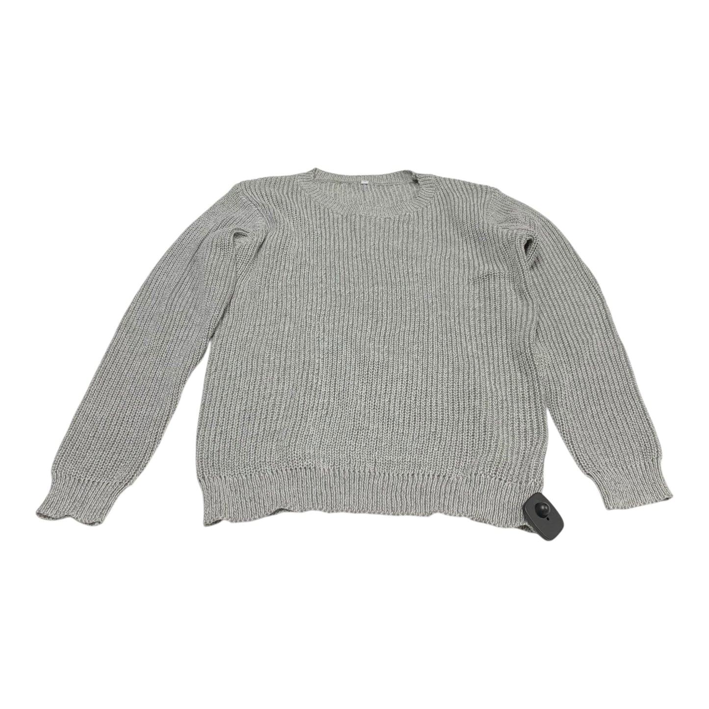 Sweater By Clothes Mentor In Grey, Size: S