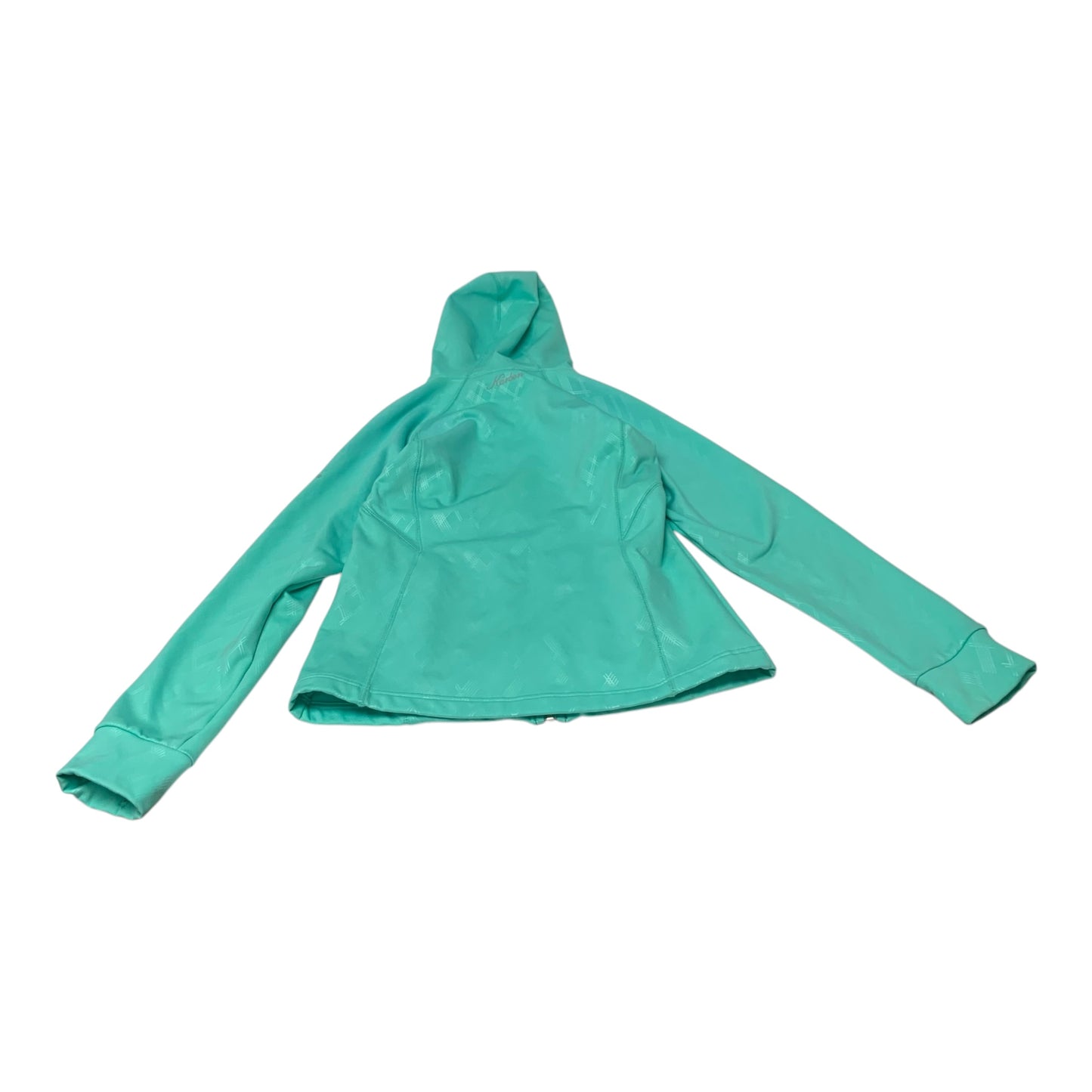 Athletic Sweatshirt Hoodie By Clothes Mentor In Green, Size: M