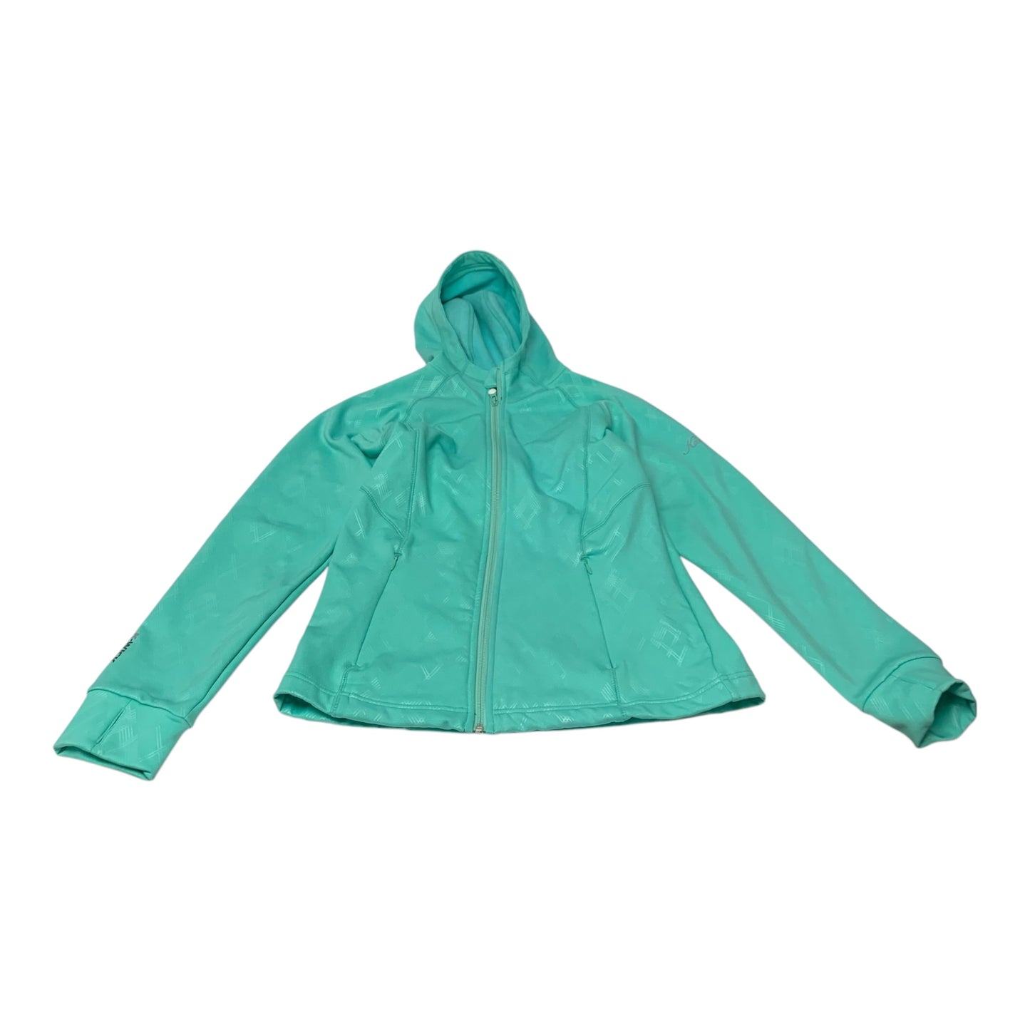 Athletic Sweatshirt Hoodie By Clothes Mentor In Green, Size: M