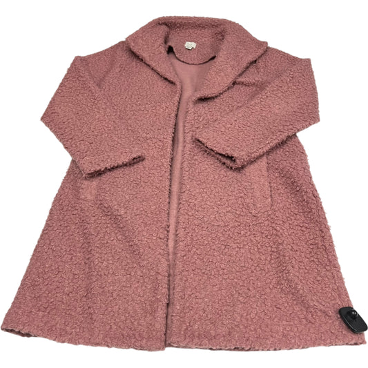 Coat Faux Fur & Sherpa By A New Day In Pink, Size: S