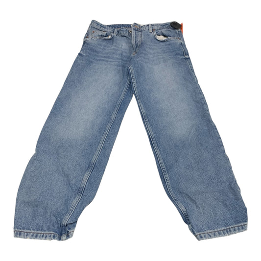 Jeans Straight By Zara In Blue, Size: 8