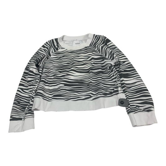 Top Long Sleeve By Pistola In Zebra Print, Size: M