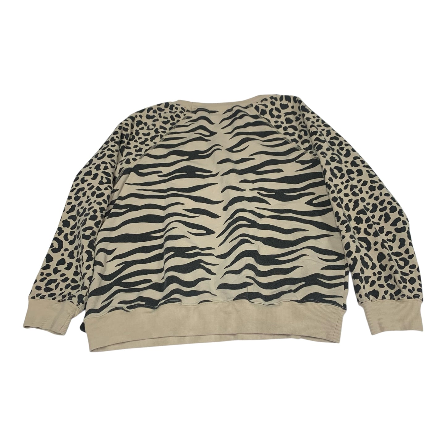 Sweatshirt Crewneck By Wildfox In Animal Print, Size: M