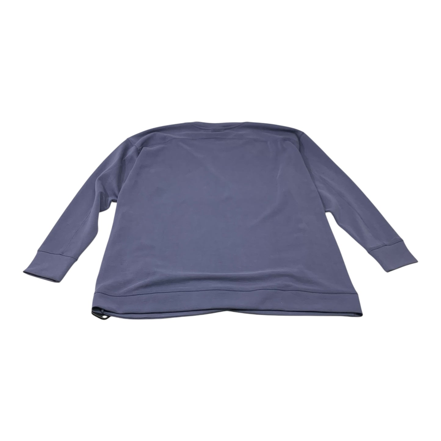 Athletic Top Long Sleeve Crewneck By Sage In Blue, Size: L