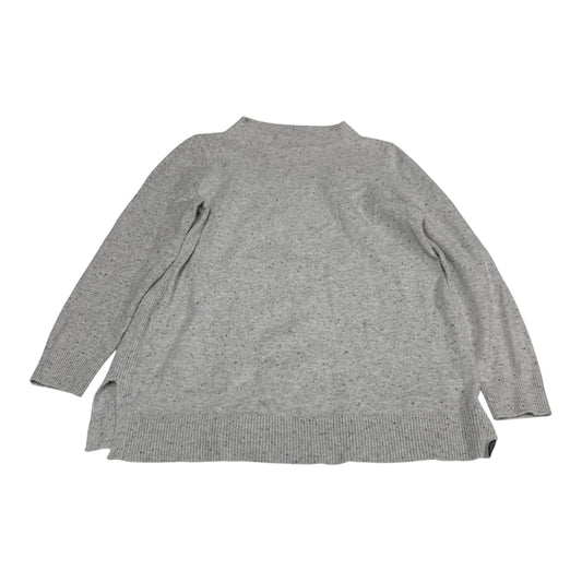 Sweater By Loft In Grey, Size: L