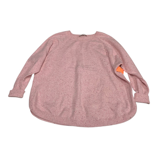 Sweater By Loft In Pink, Size: L