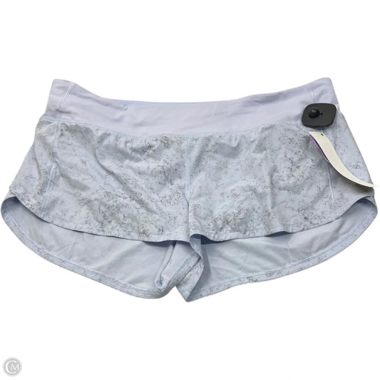 Athletic Shorts By Lululemon In Blue, Size: L