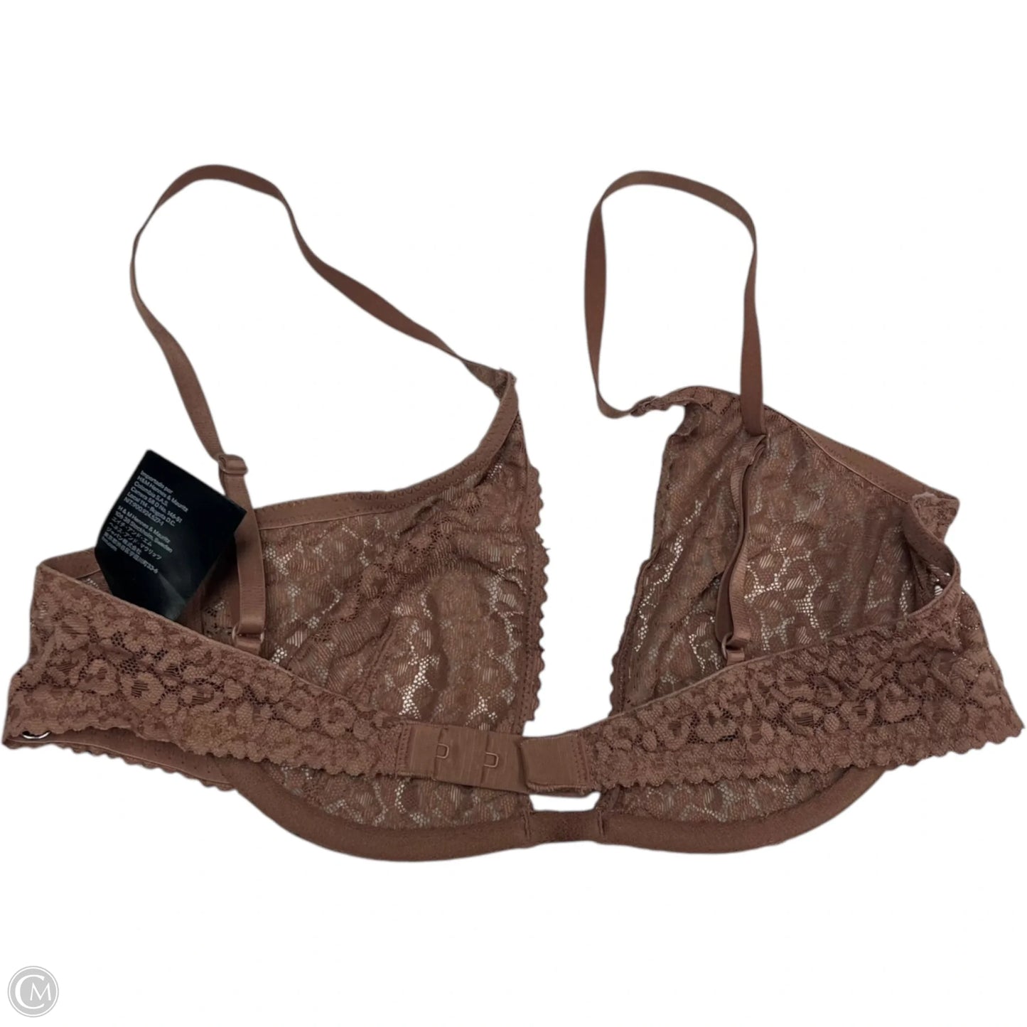 Bralette By H&m In Brown, Size: M
