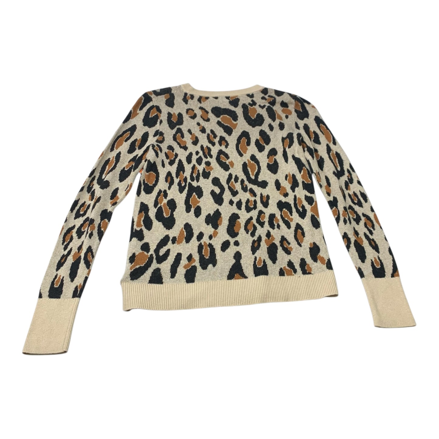 Top Long Sleeve By A New Day In Animal Print, Size: S