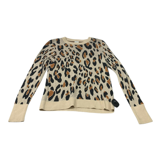 Top Long Sleeve By A New Day In Animal Print, Size: S