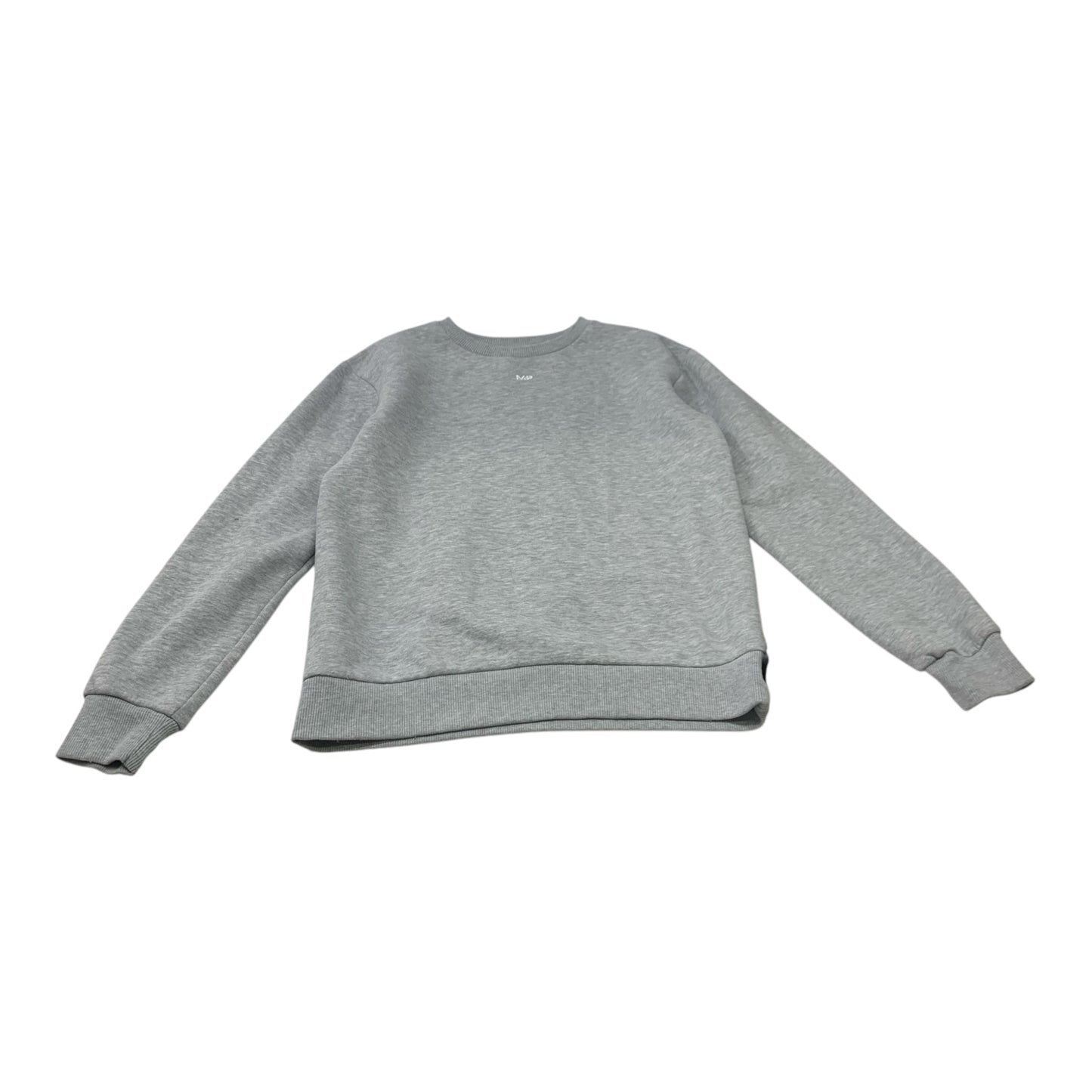 Sweatshirt Crewneck By MP In Grey, Size: S