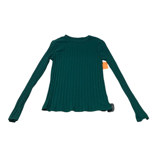 Top Long Sleeve By A New Day In Green, Size: S