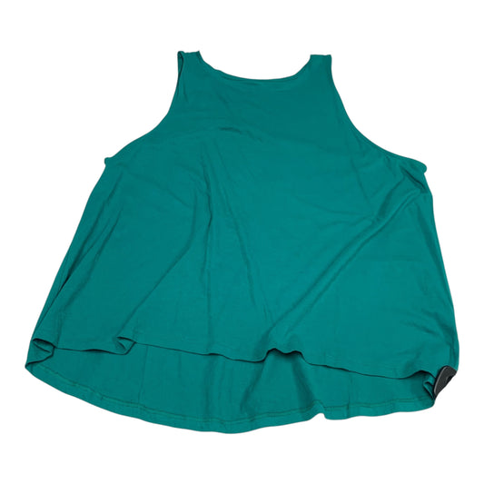 Top Sleeveless By Old Navy In Green, Size: Xl