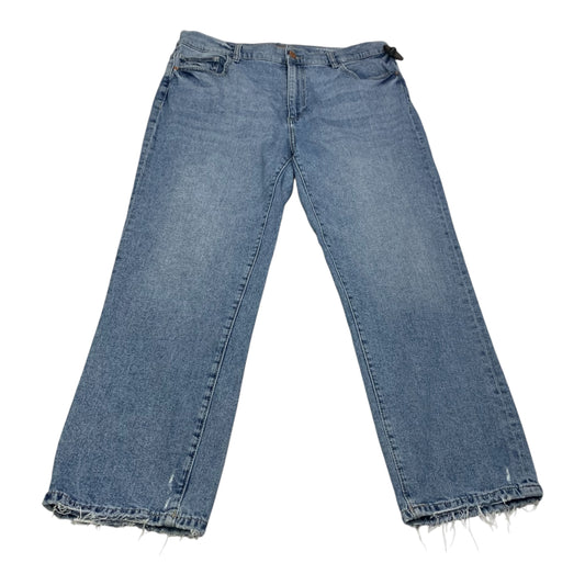 Jeans Straight By Dl1961 In Blue Denim, Size: 14