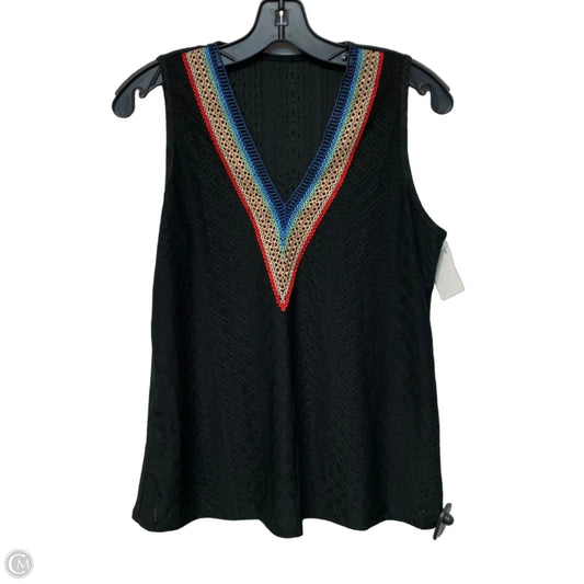 Top Sleeveless In Black, Size: S