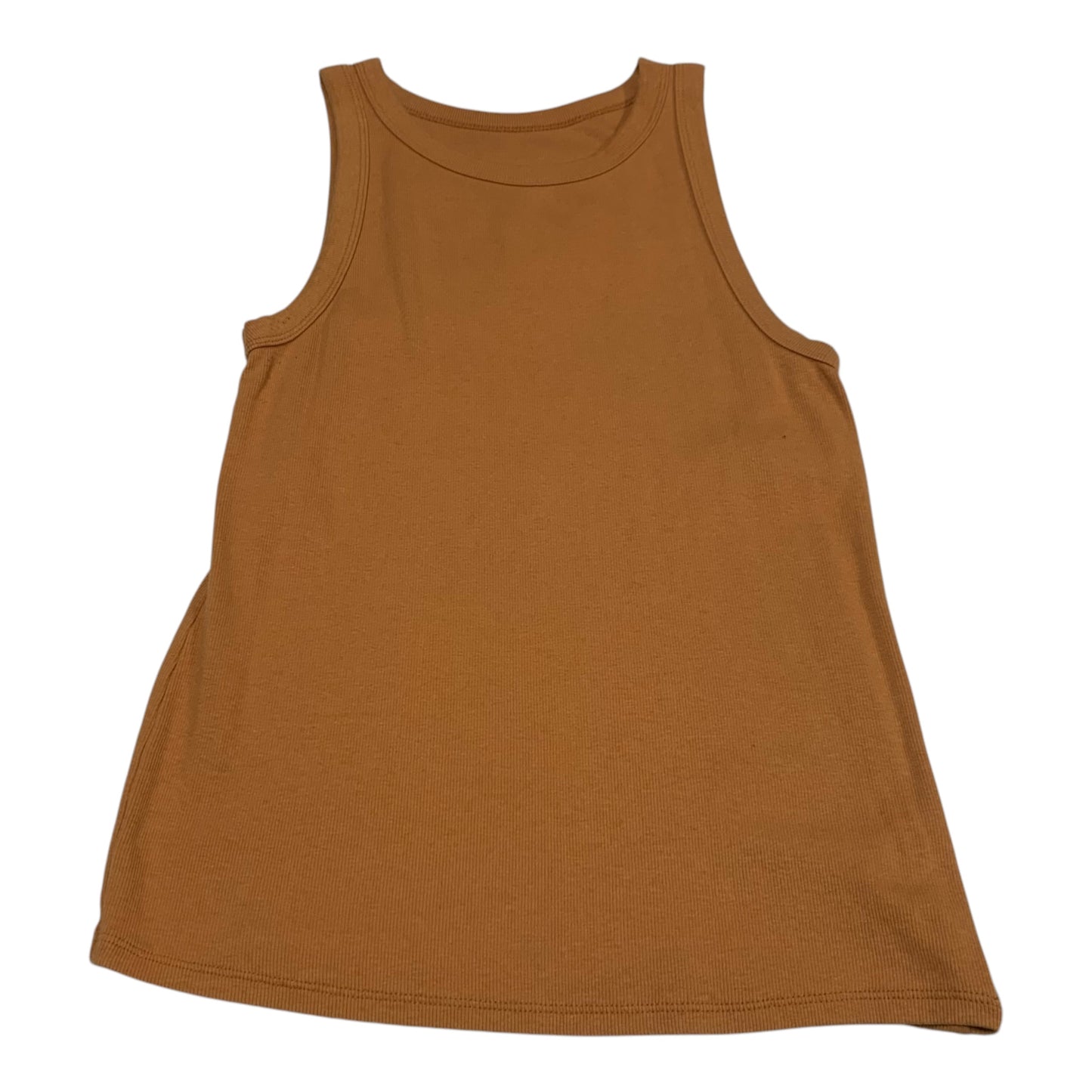 Top Sleeveless Basic By A New Day In Yellow, Size: Xl