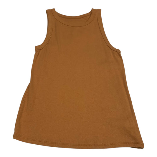 Top Sleeveless Basic By A New Day In Yellow, Size: Xl