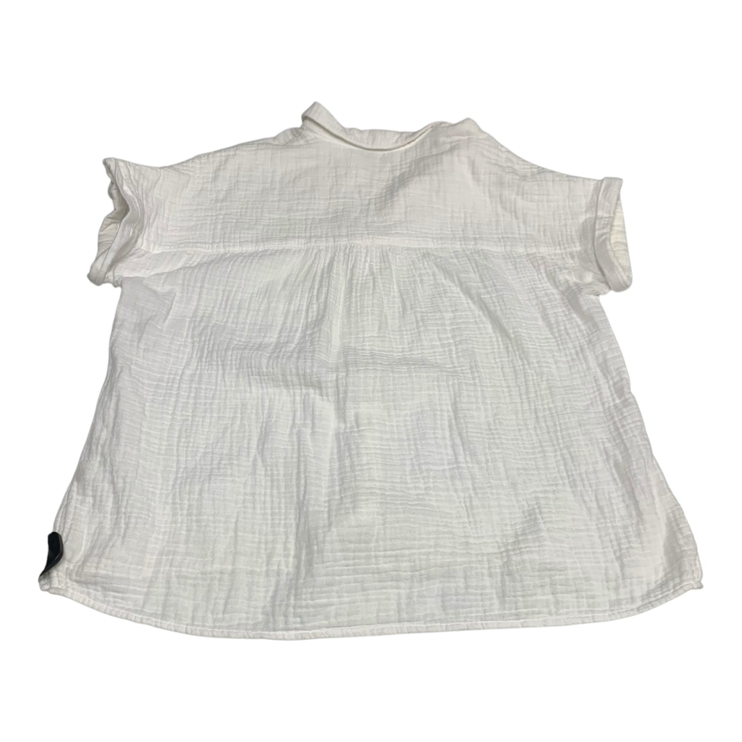 Top Short Sleeve By Sonoma In White, Size: L