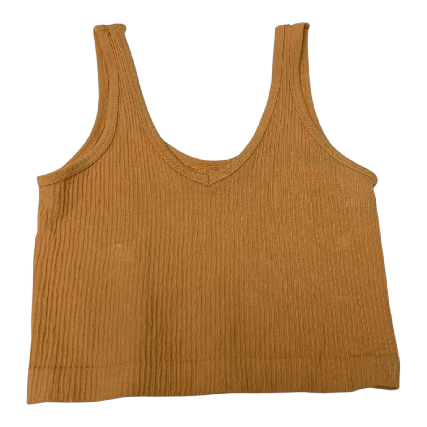 Top Sleeveless By Urban Outfitters In Yellow, Size: M