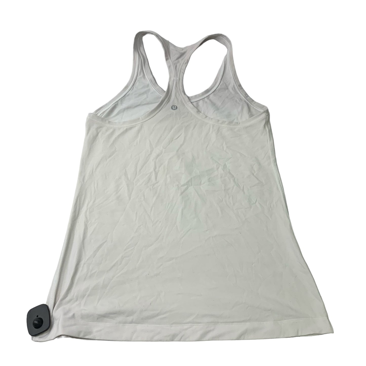 Athletic Tank Top By Lululemon In White, Size: M