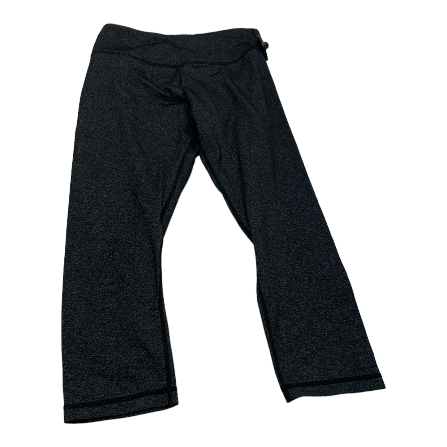 Athletic Capris By Lululemon In Grey, Size: 4