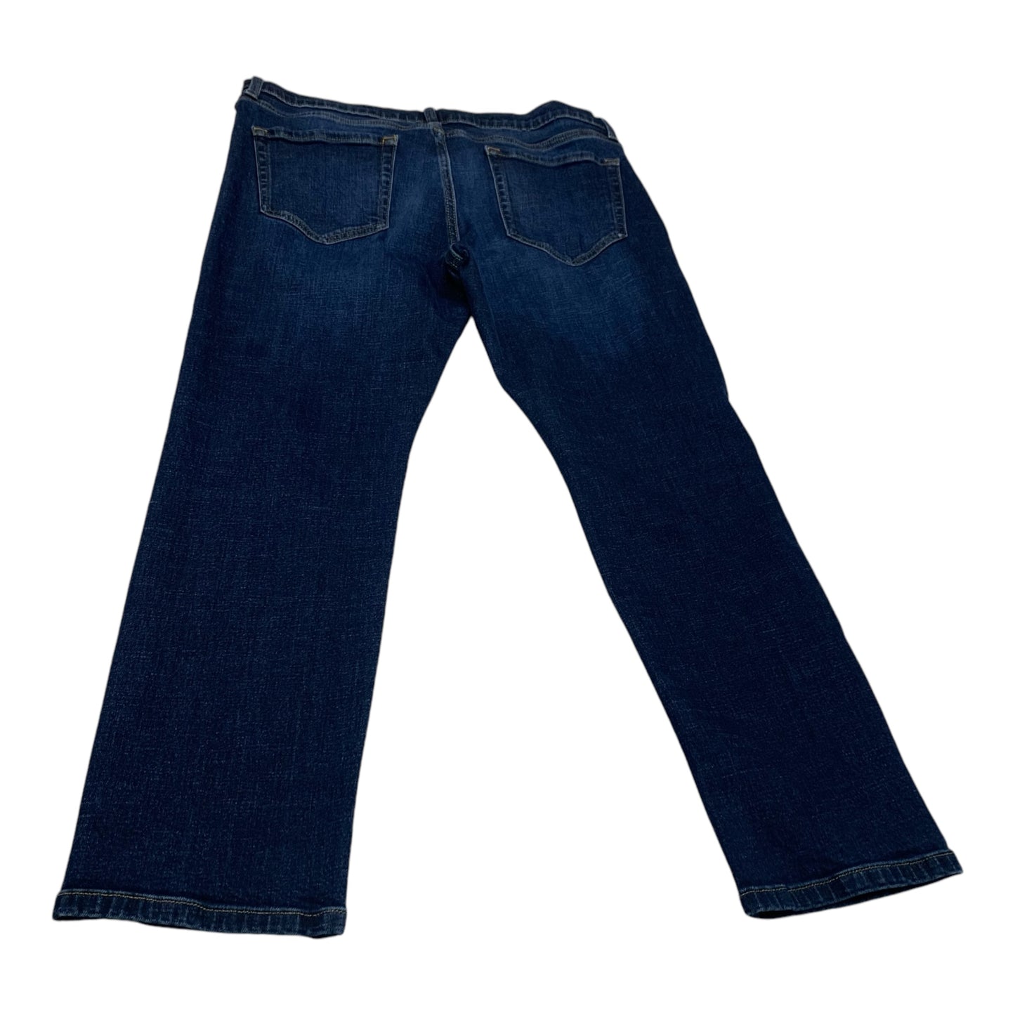 Jeans Straight By Amazon Essentials In Blue Denim, Size: 16