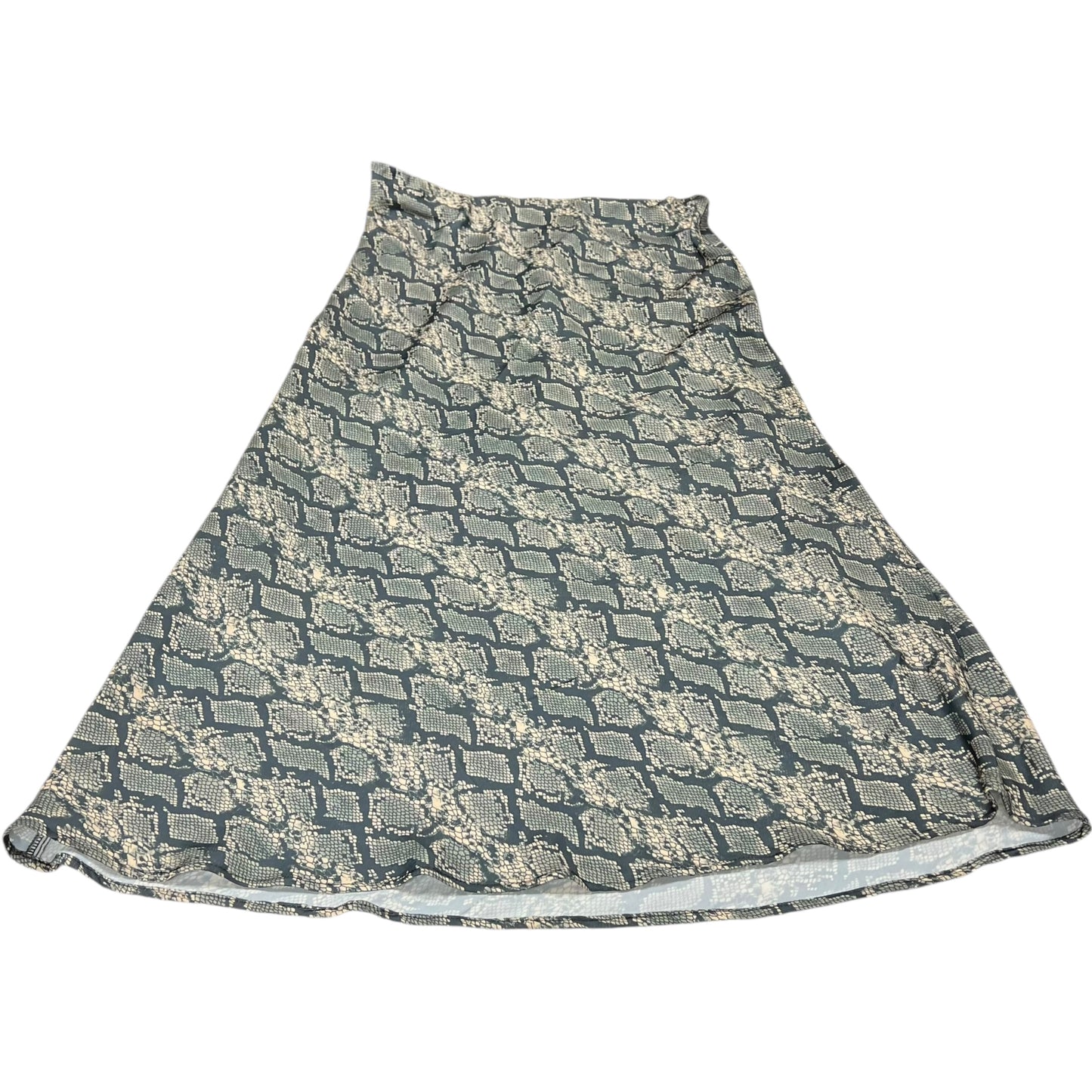 Skirt Maxi By Urban Outfitters In Snakeskin Print, Size: M