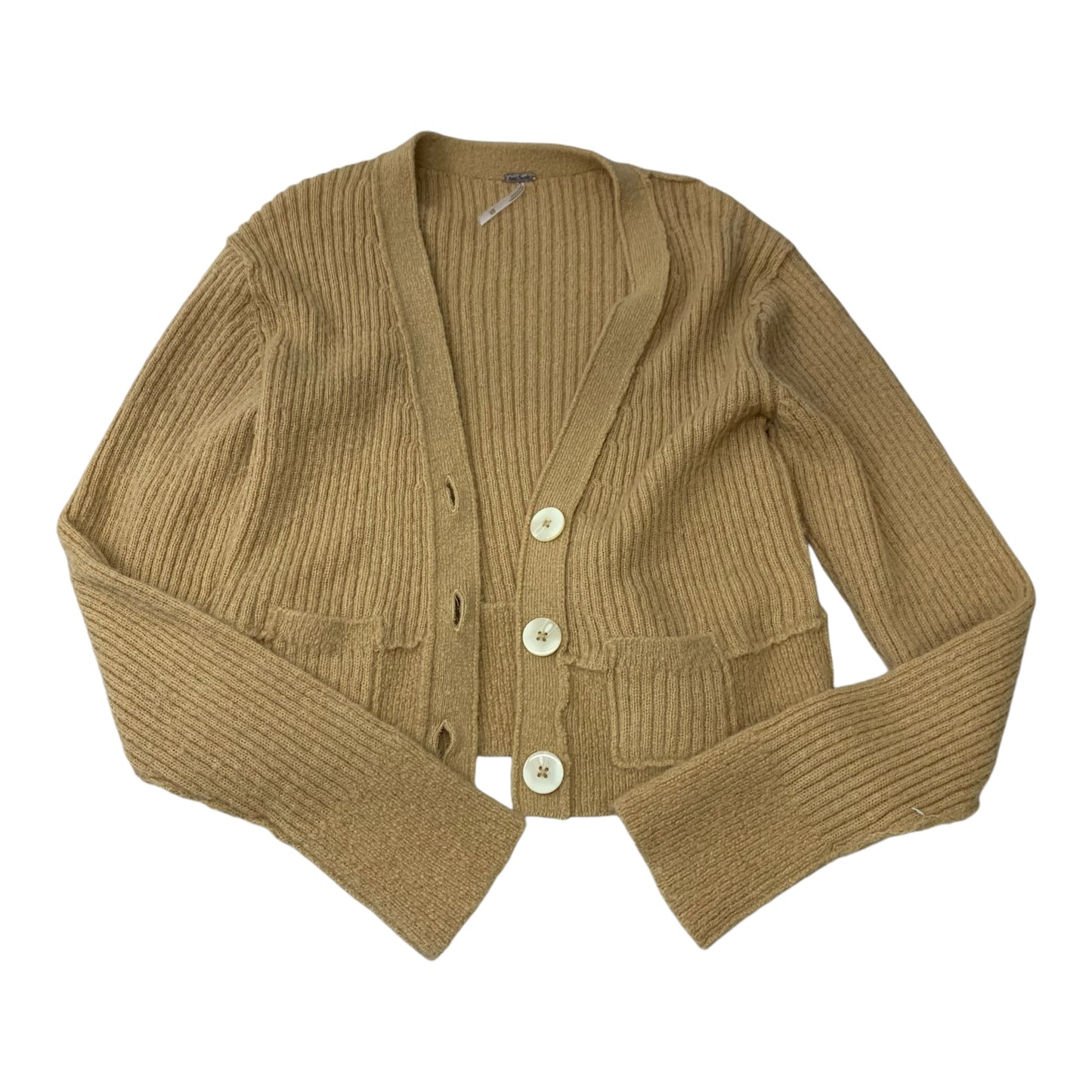 Cardigan By Free People In Brown, Size: Xs