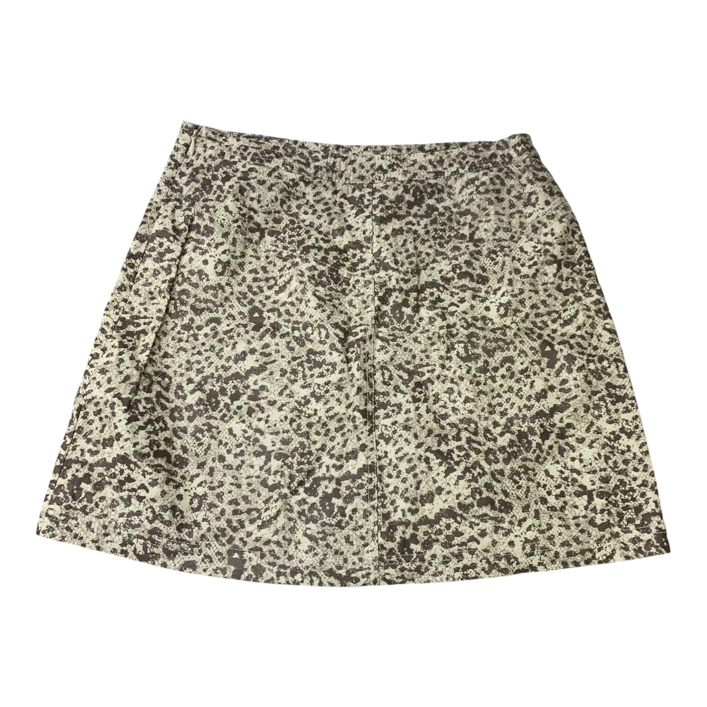 Skirt Mini & Short By Free People In Animal Print, Size: 4