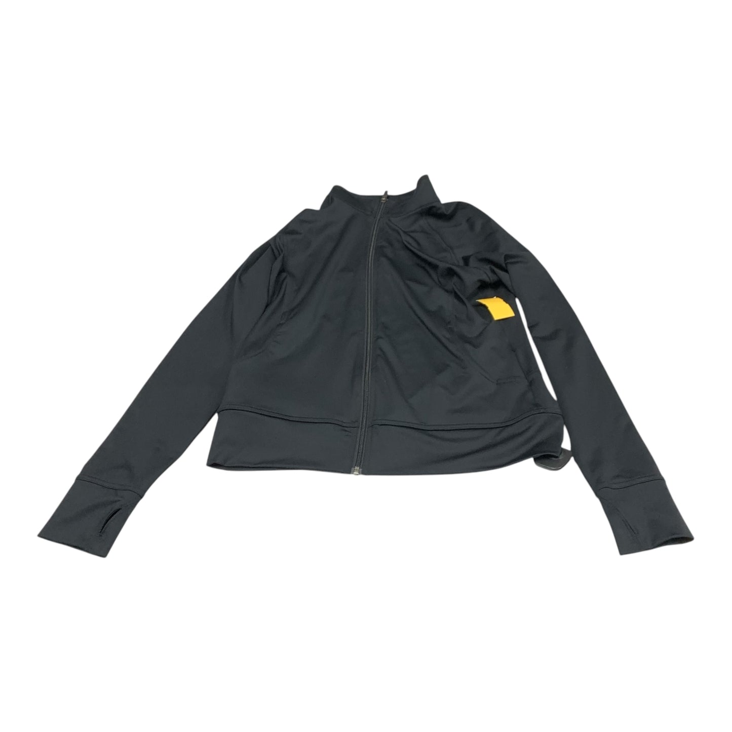 Athletic Jacket By Sport Tel In Black, Size: M