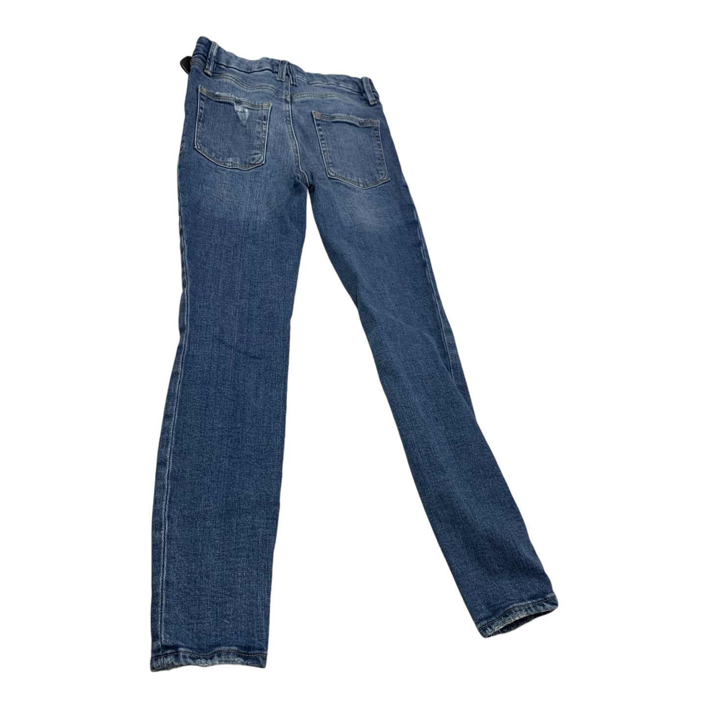 Jeans Skinny By Good American In Blue Denim, Size: 0