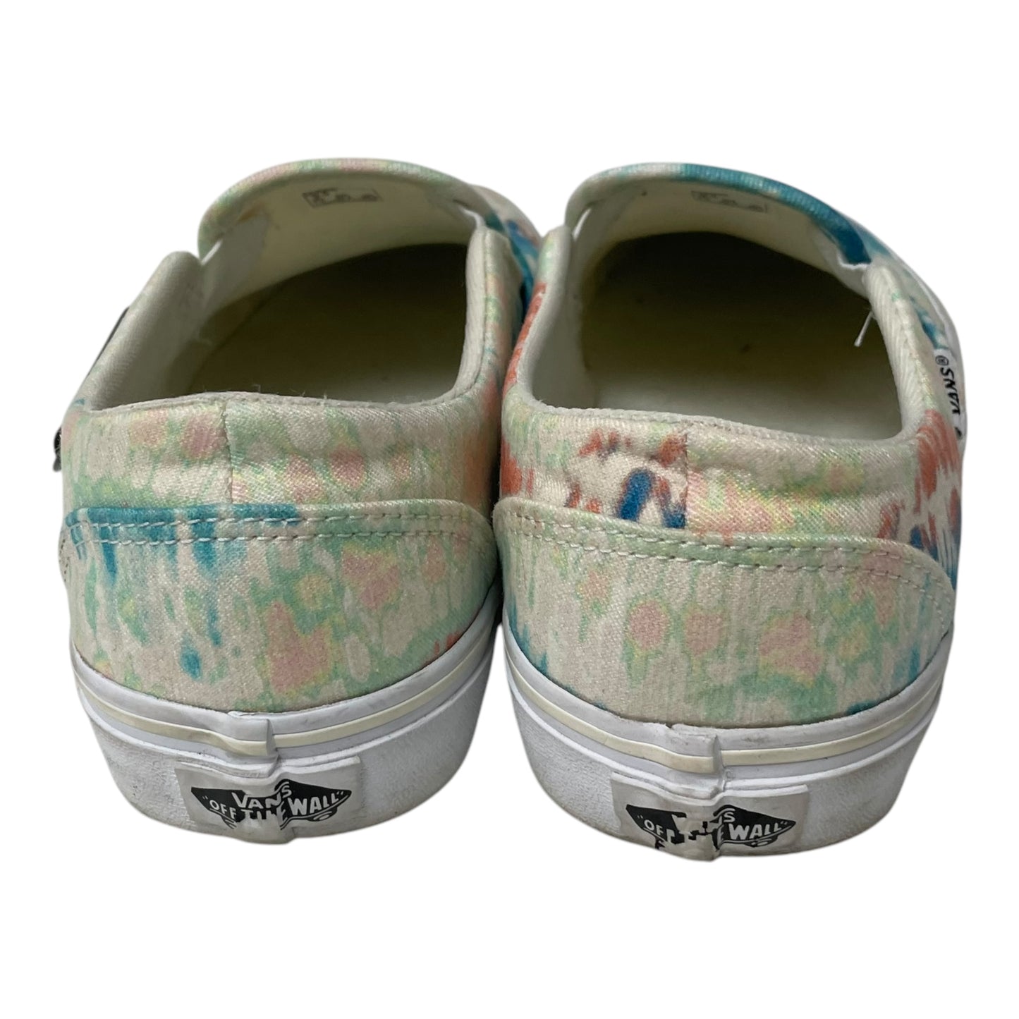 Shoes Sneakers By Vans In Tie Dye Print, Size: 9.5