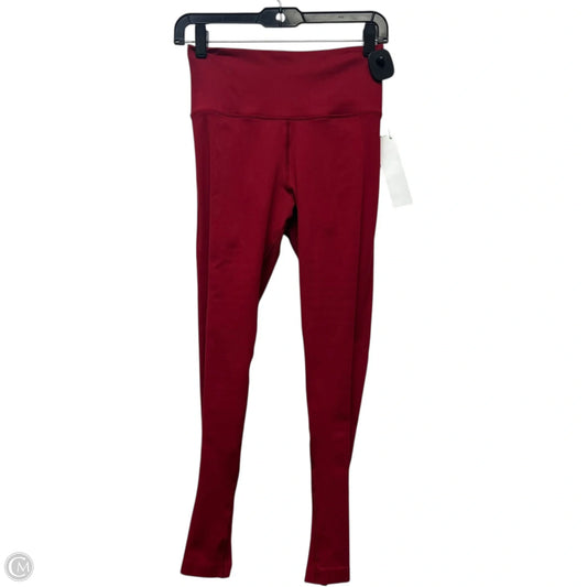 Athletic Leggings By Athleta In Red, Size: Sp