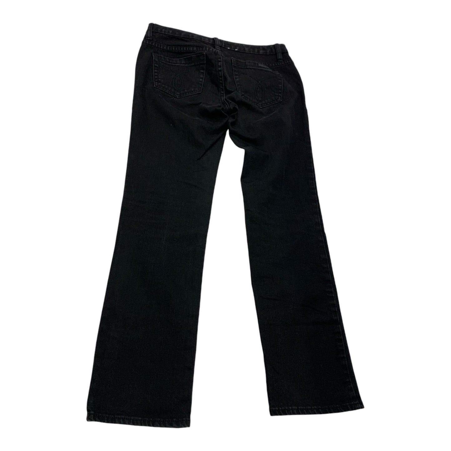 Jeans Skinny By Calvin Klein In Black Denim, Size: 4p